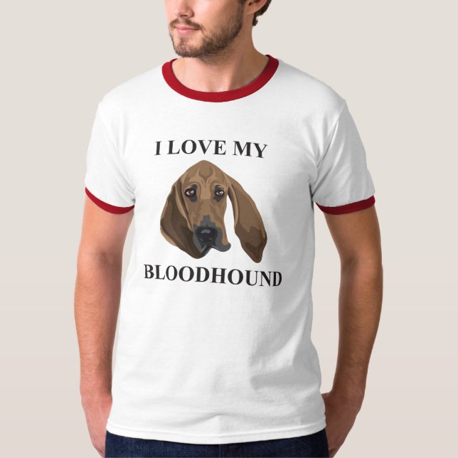 Camiseta Amor do Bloodhound (Frente)