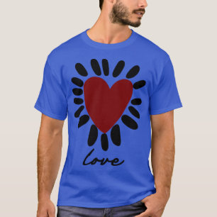 Camiseta amor do coração