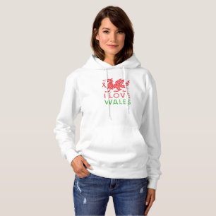 Camiseta Amor do dragão de Wales