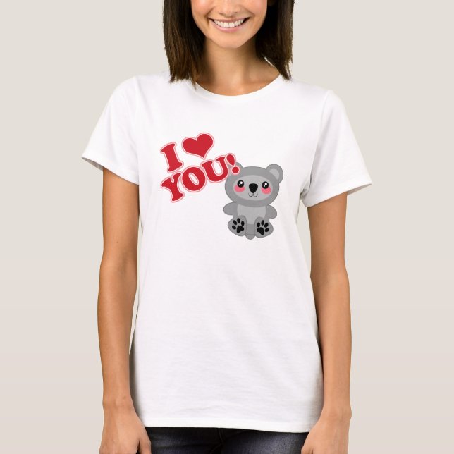 CAMISETA AMOR DO KOALA (Frente)