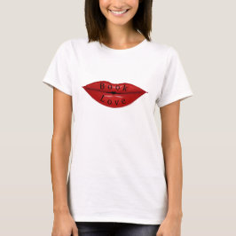 Camiseta Amor do livro