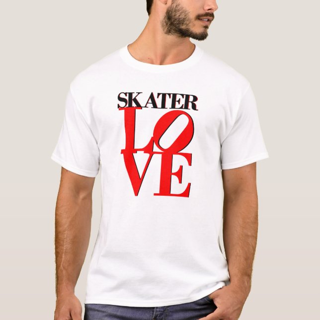 Camiseta Amor do patinador (Frente)
