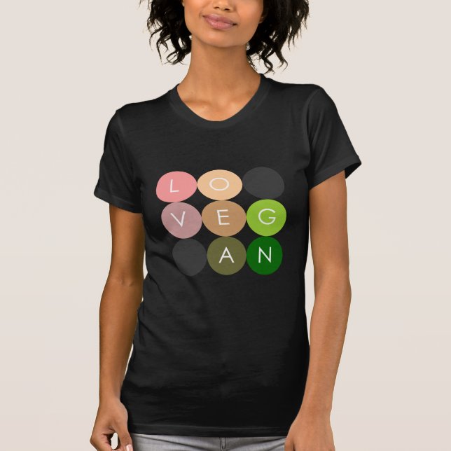 Camiseta Amor do ponto do Vegan (Frente)