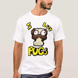 Camiseta amor do pug