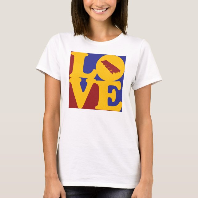 Camiseta Amor do xilofone (Frente)