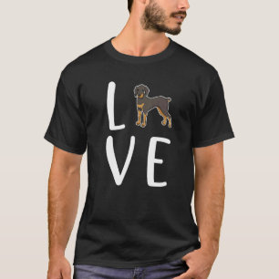 Camiseta Amor Doberman Pinscher Cachorro Doberman Pinscher