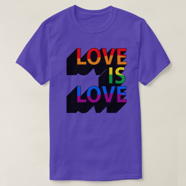 Camiseta Amor é Amor (Frente do Design)