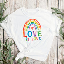 "Amor é Amor" Cor Brilhante Orgulho gay