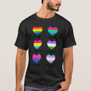 Camiseta Amor é Amor Diversidade Transgênero Rainbow Gay Lo