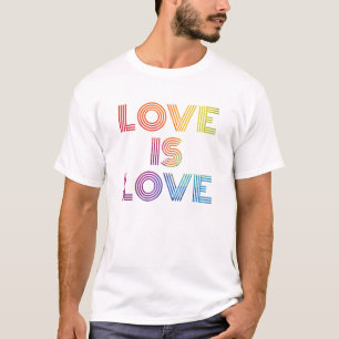 Camiseta Amor é Amor  Tiras Modernas