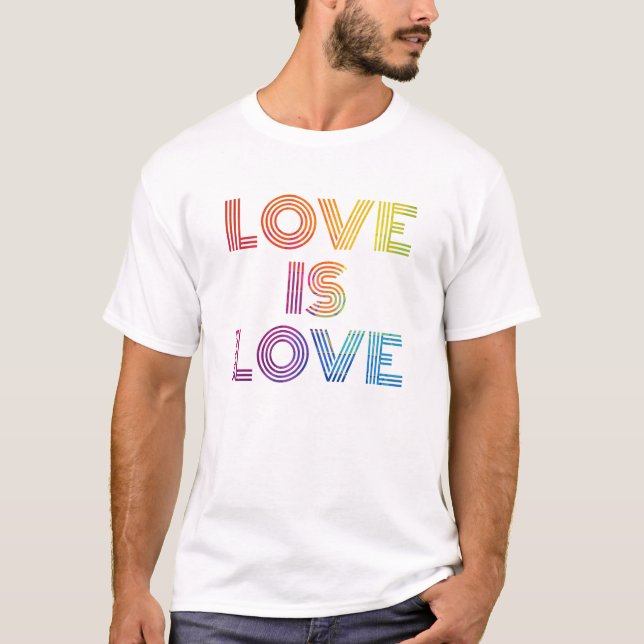Camiseta Amor é Amor| Tiras Modernas (Frente)