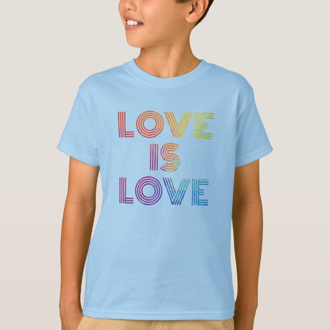 Camiseta Amor é Amor| Tiras Modernas (Frente)