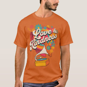 Camiseta Amor E Bondade Retrair A Família Da Música