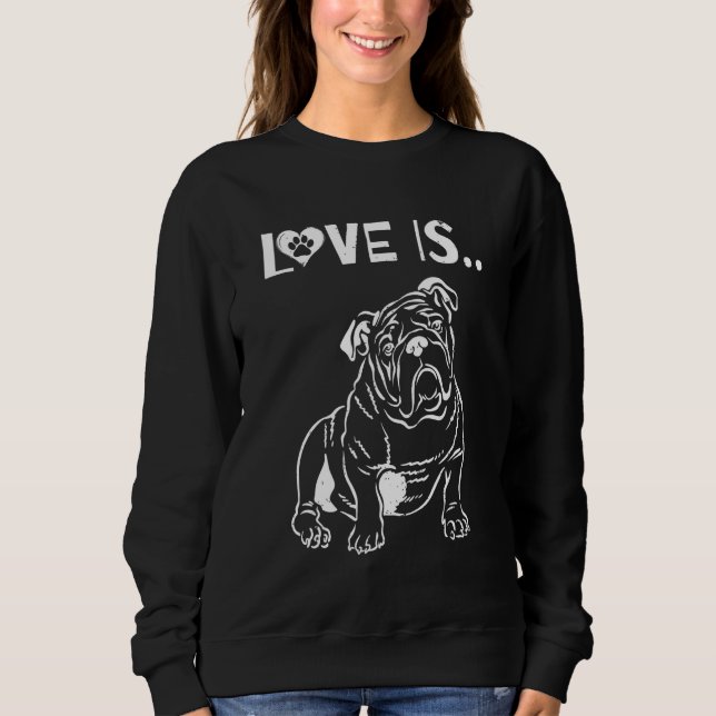 Camiseta Amor é Cachorro Cachorro Inglês (Frente)