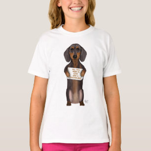 Camiseta Amor e Dachshund