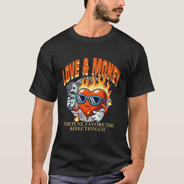Camiseta Amor e dinheiro (Frente)