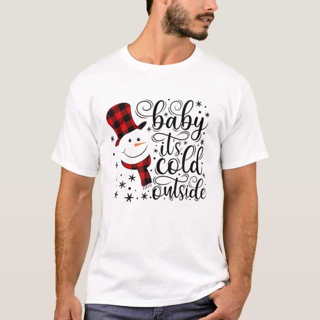 Camiseta Amor É Frio Fora do Natal (Frente)