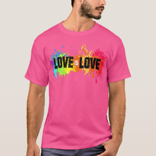 Camiseta Amor é Gay Prid do Orgulho LGBT do Arco Arco-Íris