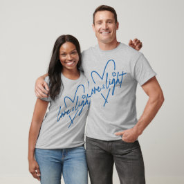 Camiseta Amor e Hanukkah leve