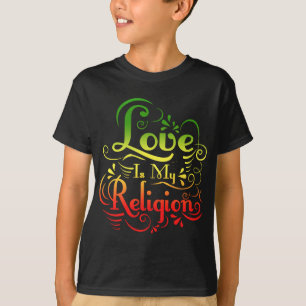 CAMISETA AMOR É MINHA RELIGIÃO