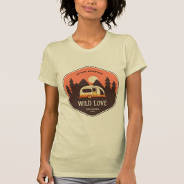 Camiseta Amor e Paz Selvagem