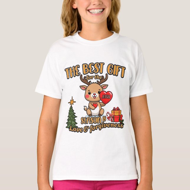 Camiseta Amor e perdão: O último presente de Natal (Frente)