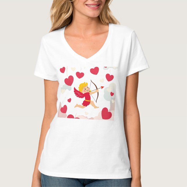 Camiseta Amor e Romance - Especial do Dia do Namorados (Frente)