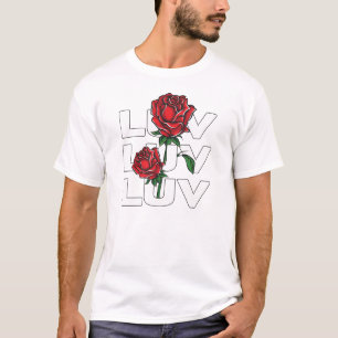 Camiseta Amor e Rosas