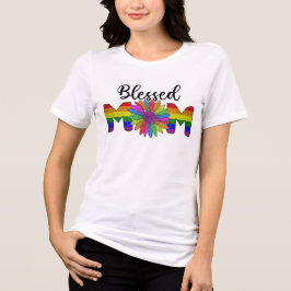 CAMISETA AMOR E SUPORTE LGBTQ PRIDE RAINBOW