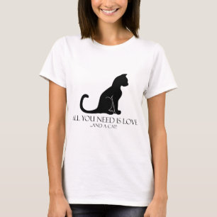 Camiseta Amor E Um Gato
