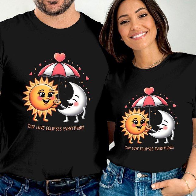 Camiseta Amor Eclipe Tudo Bastante (Criador carregado)