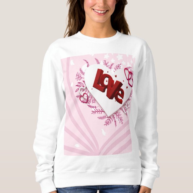 Camiseta Amor em 3D (Frente)