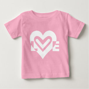 Camiseta Amor em Branco