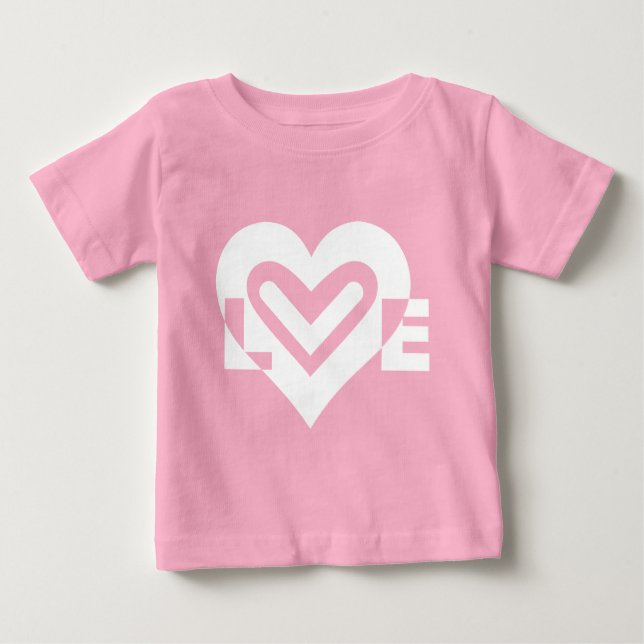 Camiseta Amor em Branco (Frente)