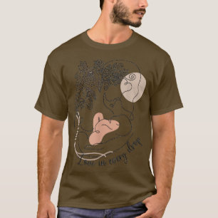 Camiseta Amor Em Cada Gota Mãe Floral Bô Amamentando Um