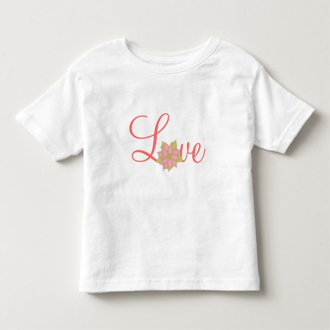 Camiseta Amor Em Coral (Frente)
