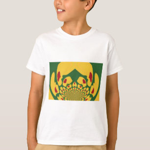 Camiseta Amor em Cores Rasta: Corações Reggae