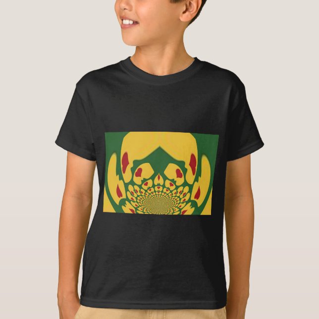Camiseta Amor em Cores Rasta: Reggae Hearts (Frente)