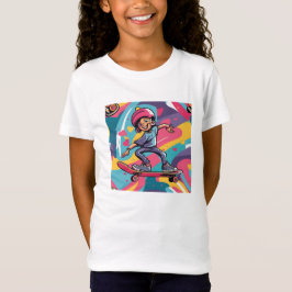 Camiseta Amor em Rodas - Legal Skateboard Heart Design |