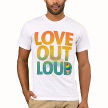 Amor em Voz Alta Tipografia Retro Orgulho Design