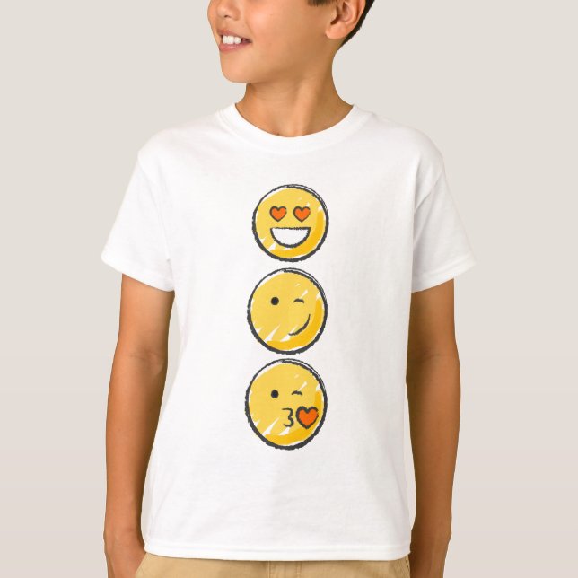 Camiseta Amor Emojis (Frente)
