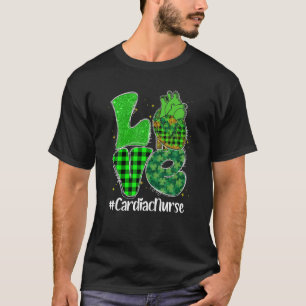 Camiseta Amor Enfermeira Cardíaca Enfermeira Enfermeira Sha