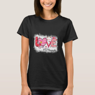 Camiseta Amor Enfermeira Ortopédica Vida Enfermagem Coração