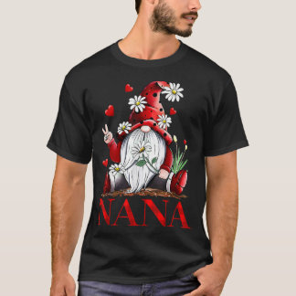 Camiseta Amor Engraçado Chamado Nana Gnomo Valentine Day M