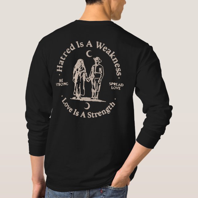 Camiseta amor espalhado (Verso)