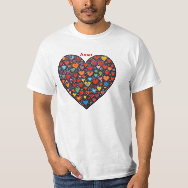 Camiseta Amor - Espanhol (Frente)