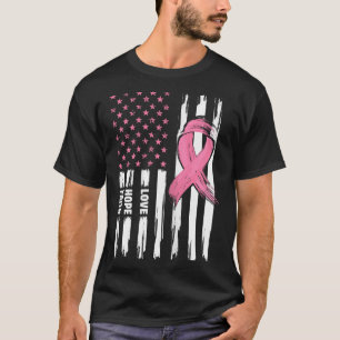 Camiseta Amor Esperança Fé Americana Bandeira Americana _ C