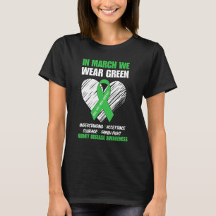 Camiseta Amor Esperança Marcha de Fé Vestimos Doença Renal