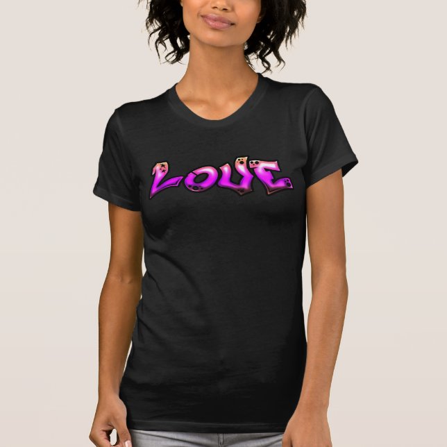 Camiseta Amor - Estilo de Grafite (Frente)
