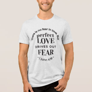 Camiseta Amor Eterno - 1 Arte de Citação das Escrituras Joh